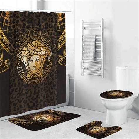 versace medusa bath mat|bathroom decor with Versace.